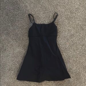 Black Spaghetti Strap Dress